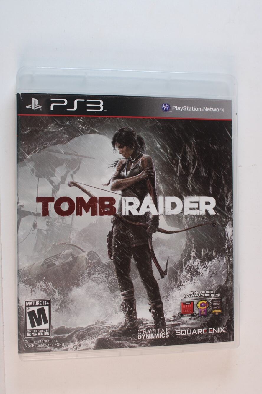Tomb Raider (Sony PlayStation 3, 2013, PS3) Authentic, complete, Tested/works